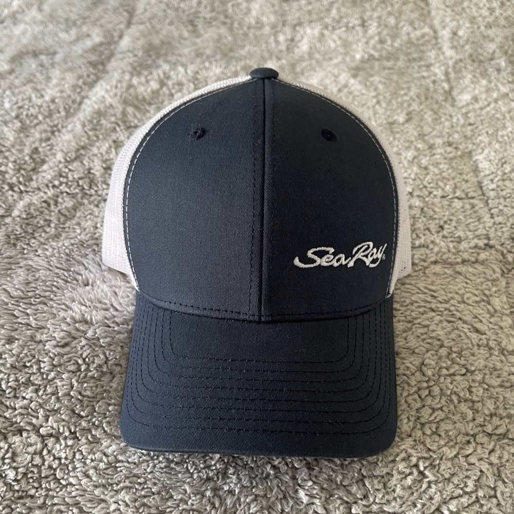 Navy and White Sea Ray hat